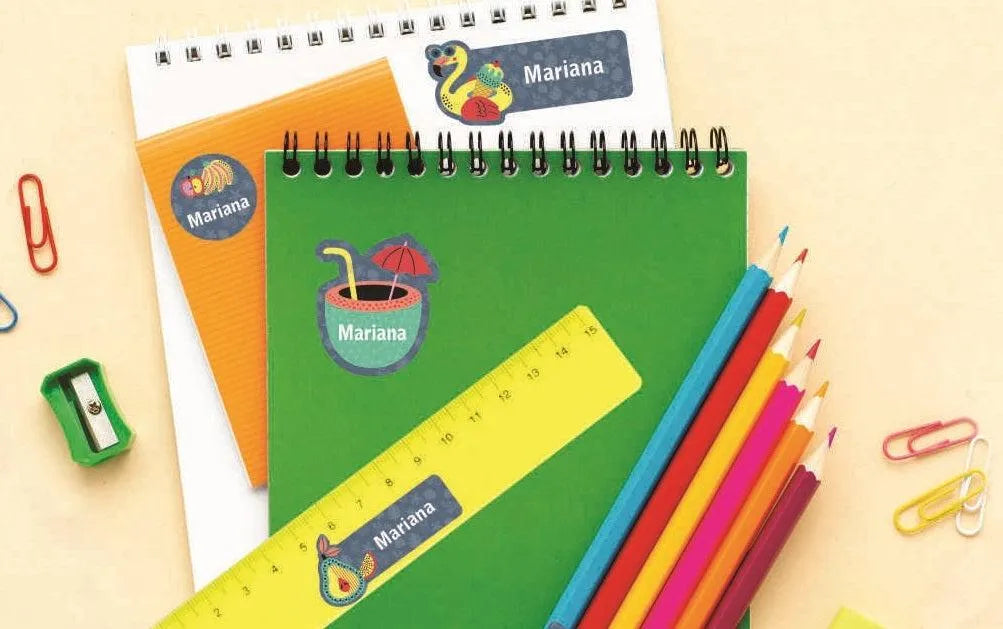 Etiqueta de Material Escolar: Proteja os Pertences do Seu Filho
