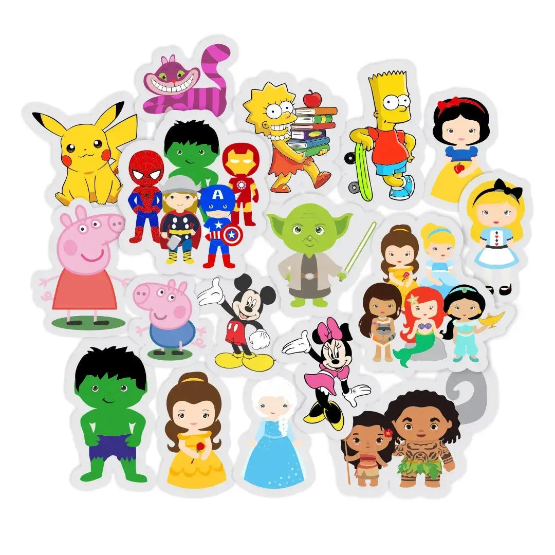 Adesivos Divertidos-Grudado em Você-Personalizados