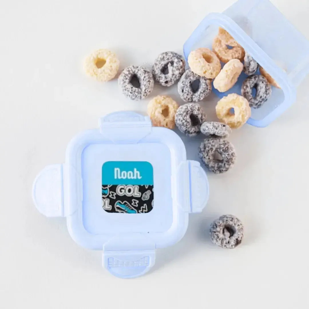 Colorful Square Label