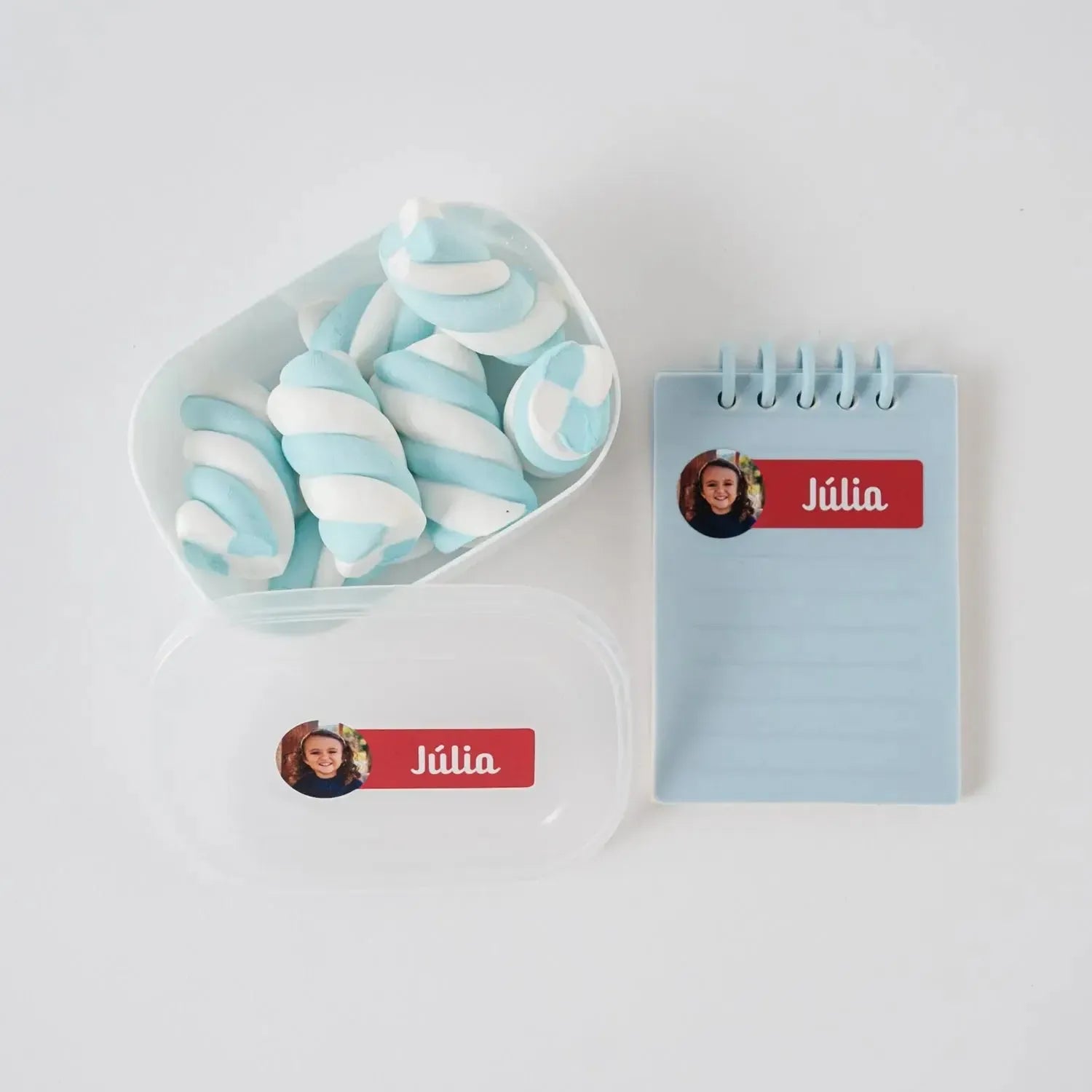 Etiqueta de Foto 6x2-Grudado em Você-Personalizados