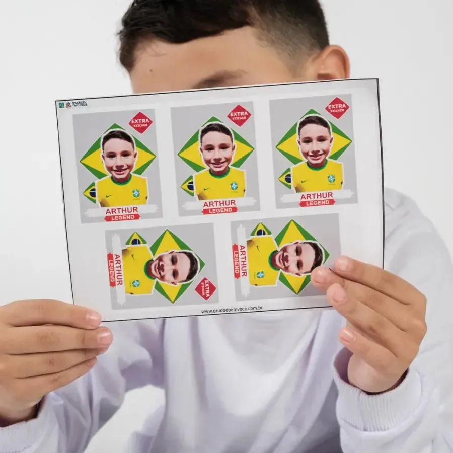 Figurinhas-Grudado em Você-Personalizados