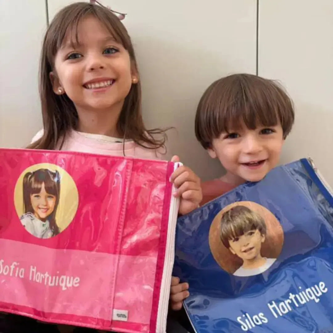 Jogo Americano Dobrável com Foto-Grudado em Você-Personalizados