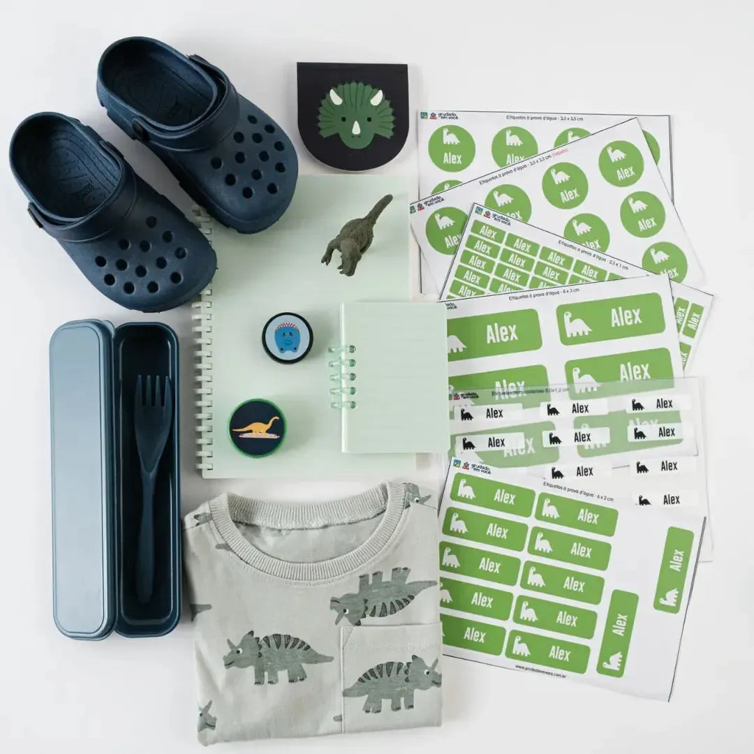 Kit Pré-Escolar-Grudado em Você-Personalizados