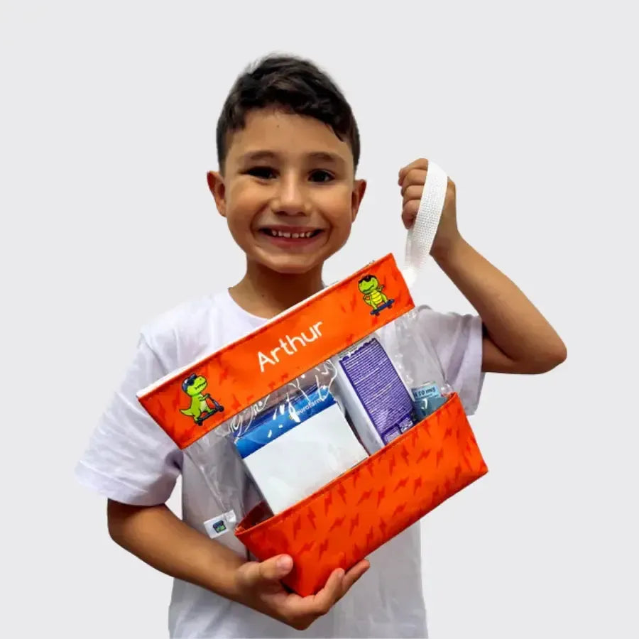 Necessaire Clear-Grudado em Você-Personalizados