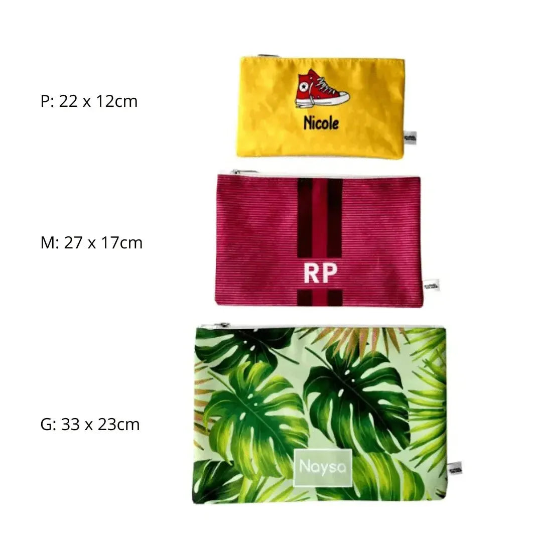 Necessaire Cristal-Grudado em Você-Personalizados