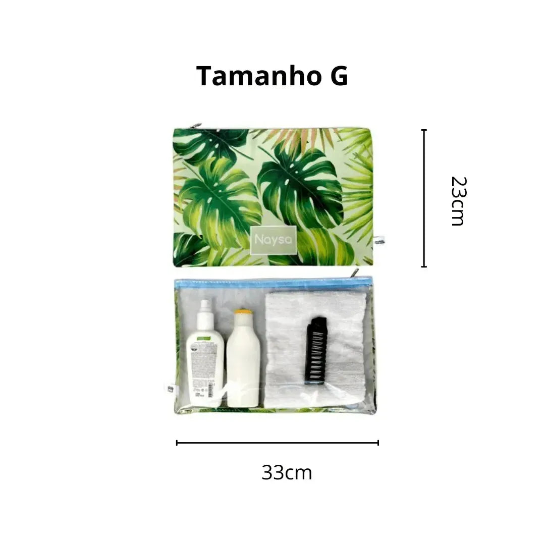 Necessaire Cristal-Grudado em Você-Personalizados