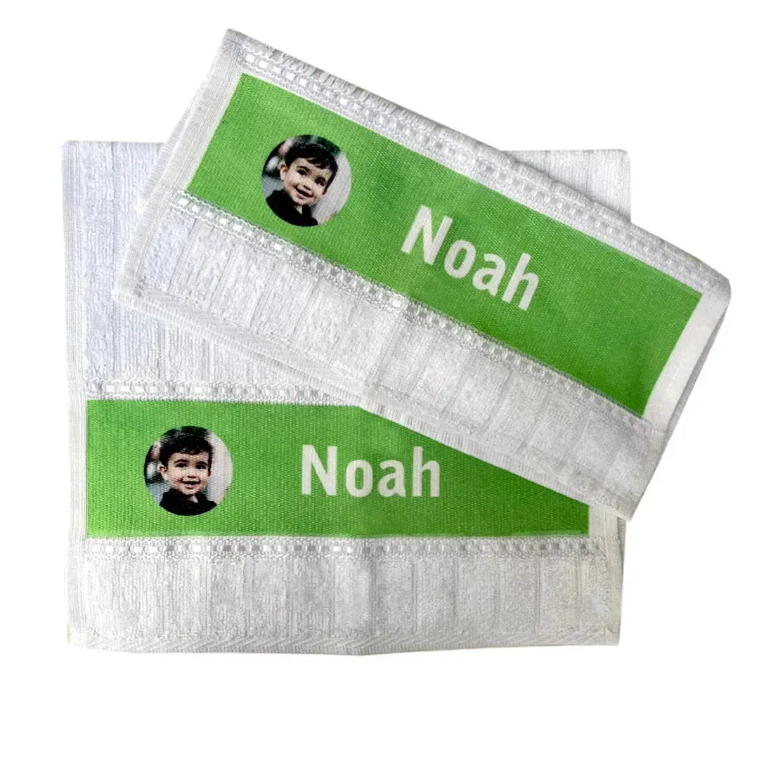 Toalha de Mão Personalizada com Foto-Grudado em Você-Personalizados