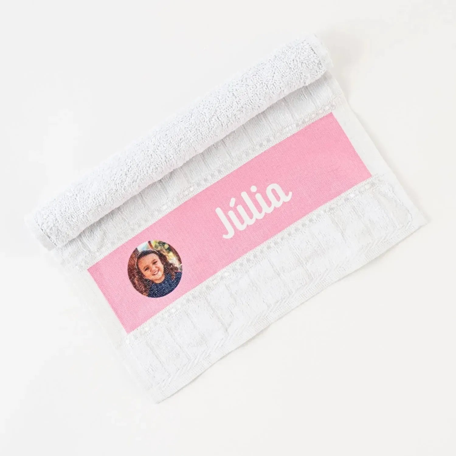 Toalha de Mão Personalizada com Foto-Grudado em Você-Personalizados