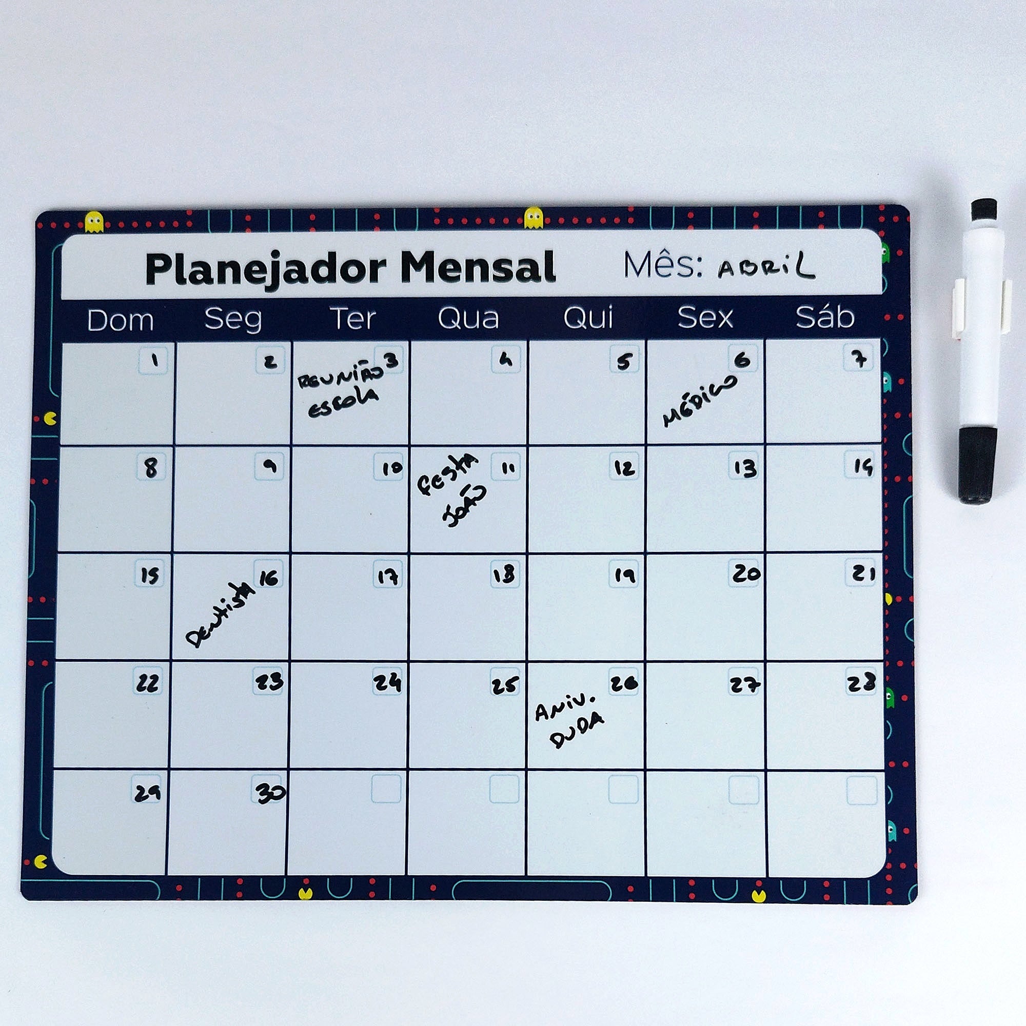 Custom Monthly Planner