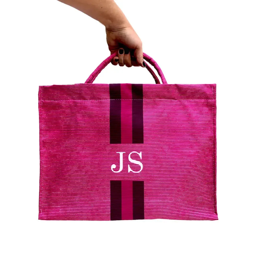 Bolsa com Iniciais-Grudado em Você-Personalizados