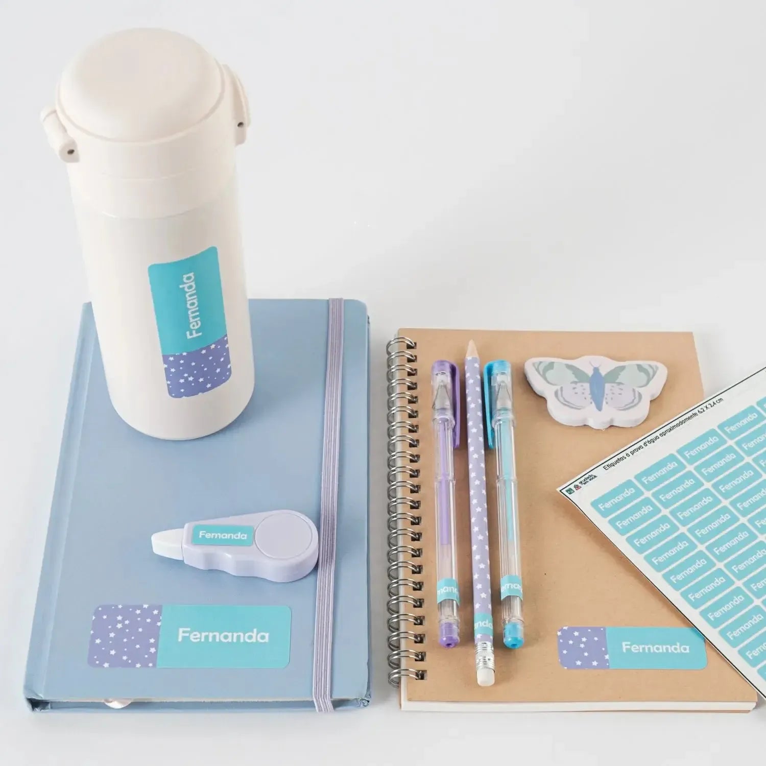 Etiquetas Kit Teen-Grudado em Você-Personalizados