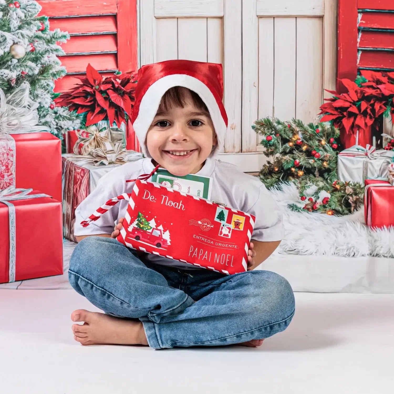 Porta Cartas de Natal Personalizado