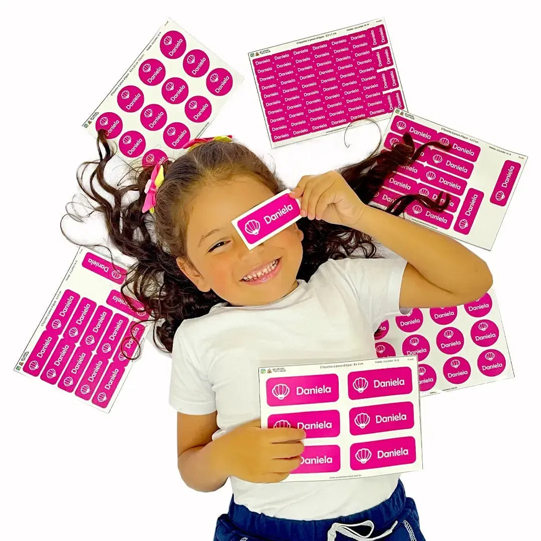 Kit Pré-Escolar-Grudado em Você-Personalizados