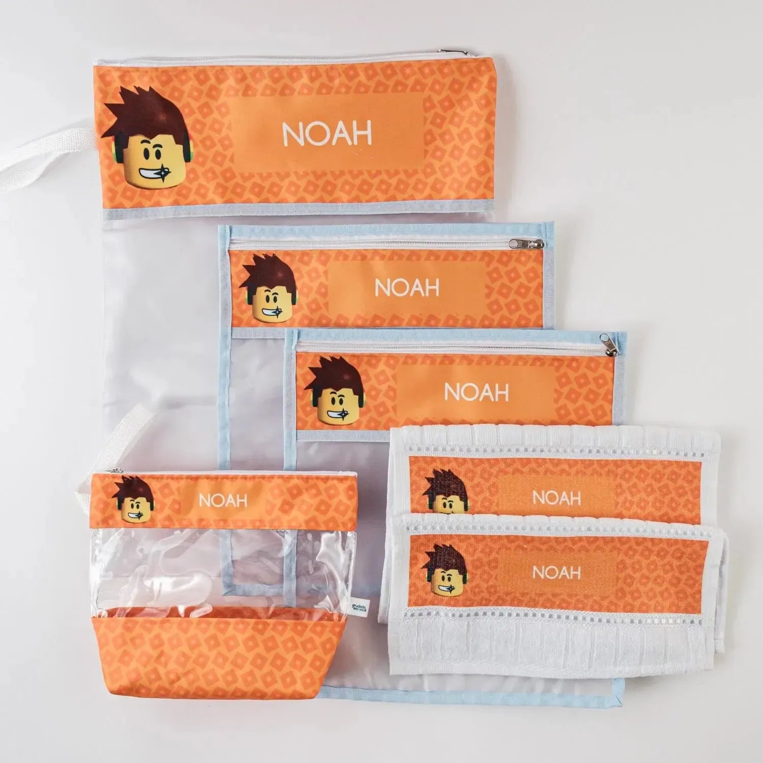 Kit Tudo Bonitinho-Grudado em Você-Personalizados