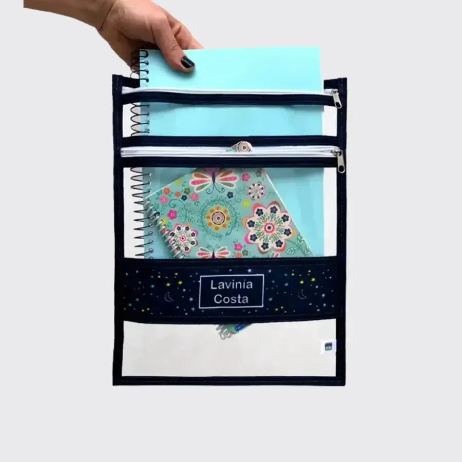 Porta Cadernos-Grudado em Você-Personalizados